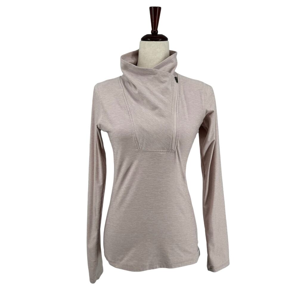New Balance Womens Anticipate Half Zip Pullover XS Long Sleeve WT73890